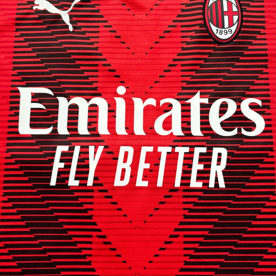 ac milan puma home jersey 2023 2024 red black