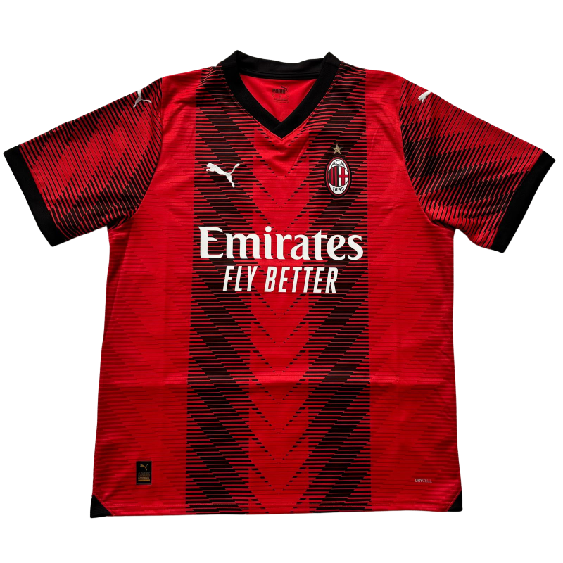 ac milan puma home jersey 2023 2024 red black