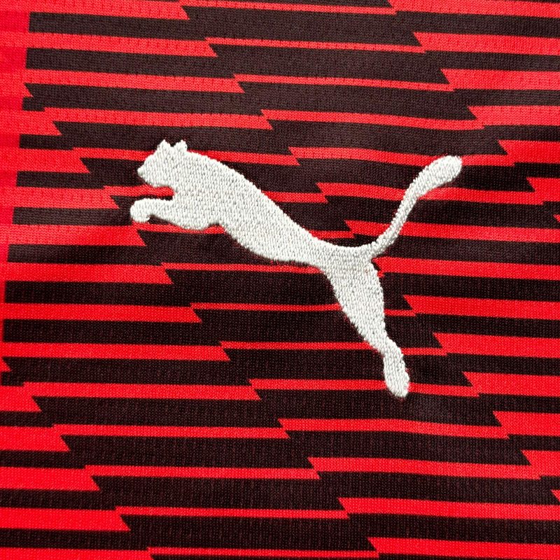 ac milan puma home jersey 2023 2024 red black