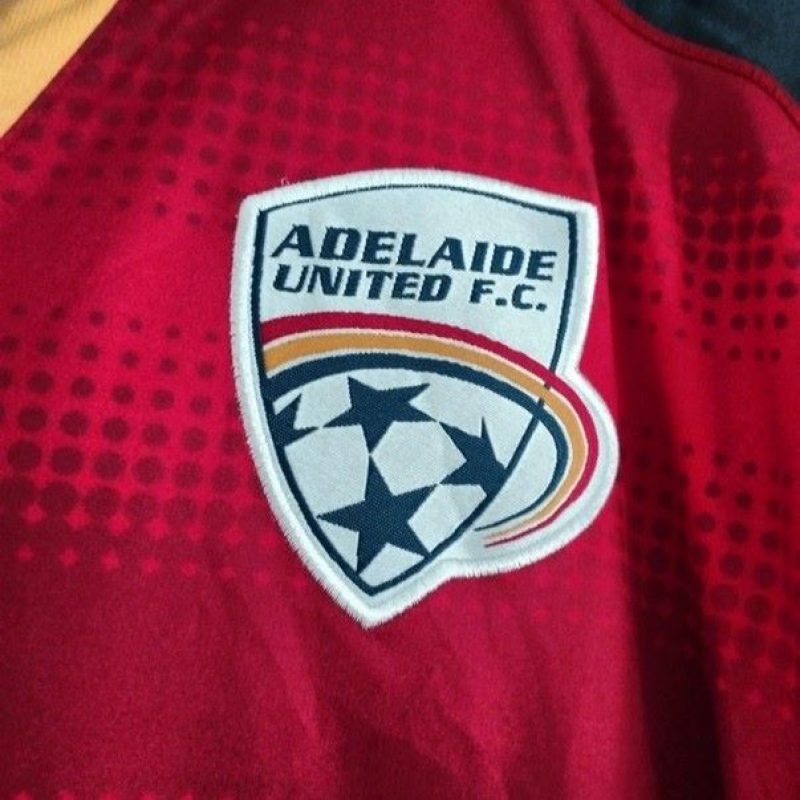 adelaide united home 2015 2016 kappa red
