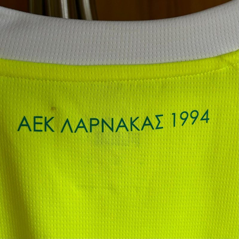 aek larnaca puma home jersey 2023 2024 yellow