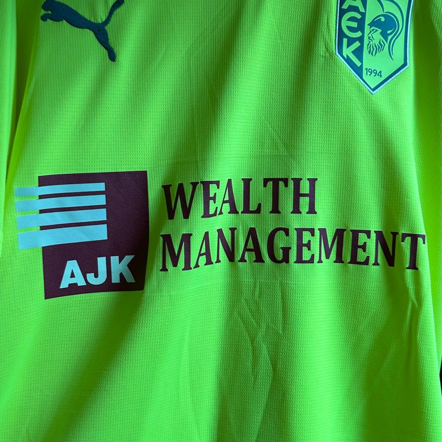 aek larnaca puma home jersey 2023 2024 yellow