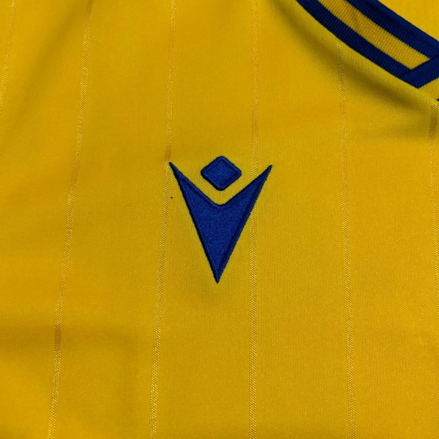 ael limassol home jersey macron 2023 2024 yellow