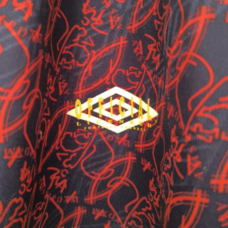 ajax amsterdam afca umbro away kit umbro 1994 1995 black