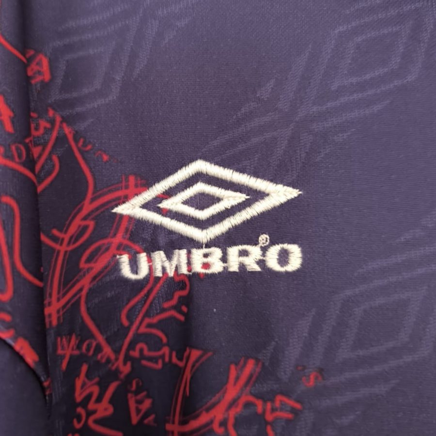 ajax amsterdam afca umbro away kit umbro 1994 1995 black