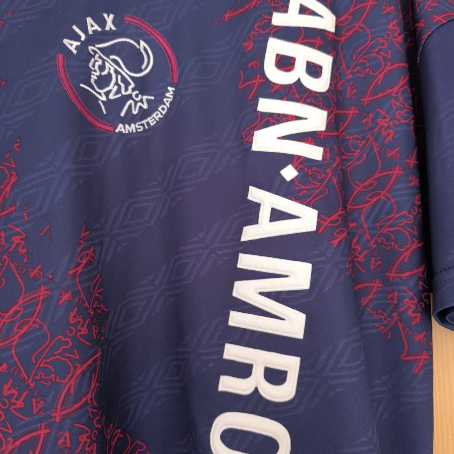 ajax amsterdam afca umbro away kit umbro 1994 1995 black