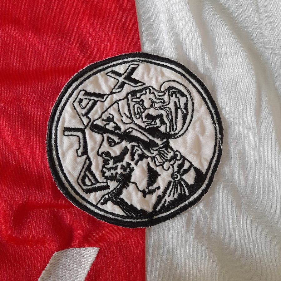 ajax amsterdam home jersey kappa 1985 1987 red white