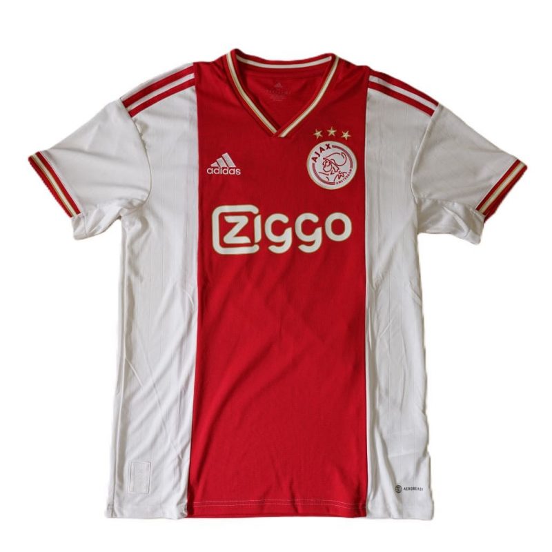 ajax home 2022 2023 adidas red white