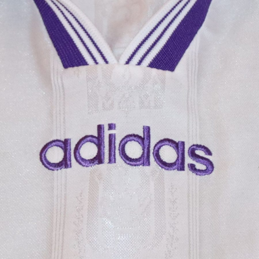 anderlecht adidas 1997 1998 away white