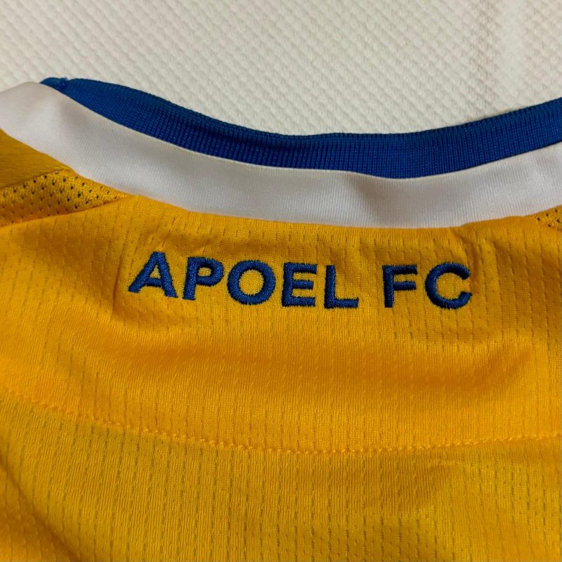 apoel nicosia home jersey macron 2022 2023 blue yellow