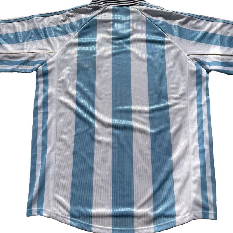 argentina home adidas 1998 blue white