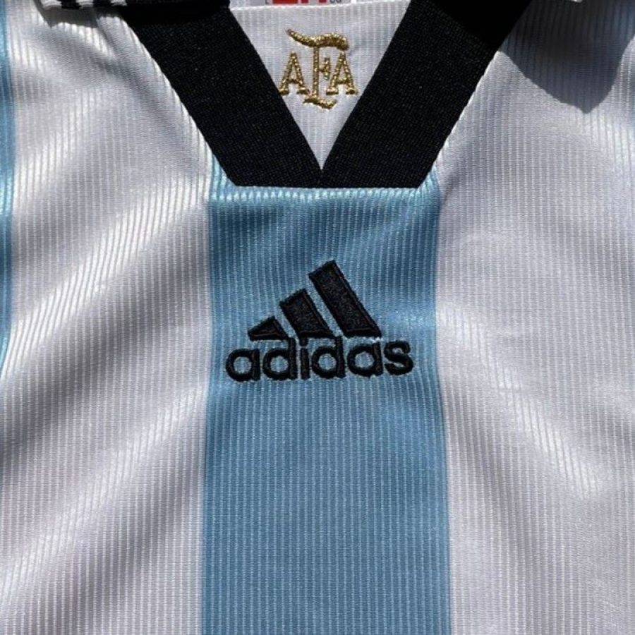 argentina home adidas 1998 blue white