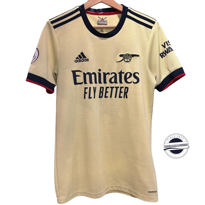 arsenal away kit adidas 2021 2022 yellow golden