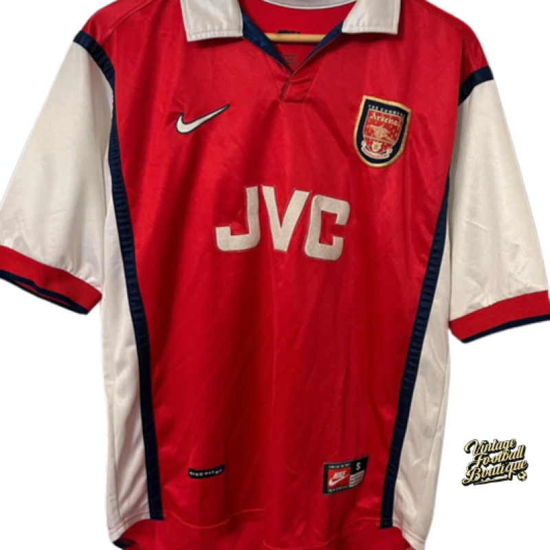 arsenal nike home jersey 1998-2000