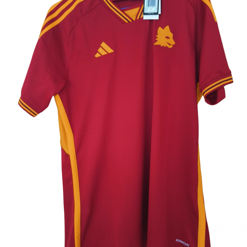 as roma adidas home local jersey 2023 2024 IK7166