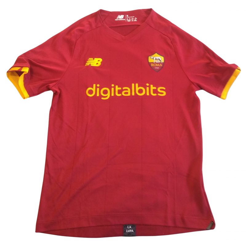 as roma home kit new balance 2021 2022 red