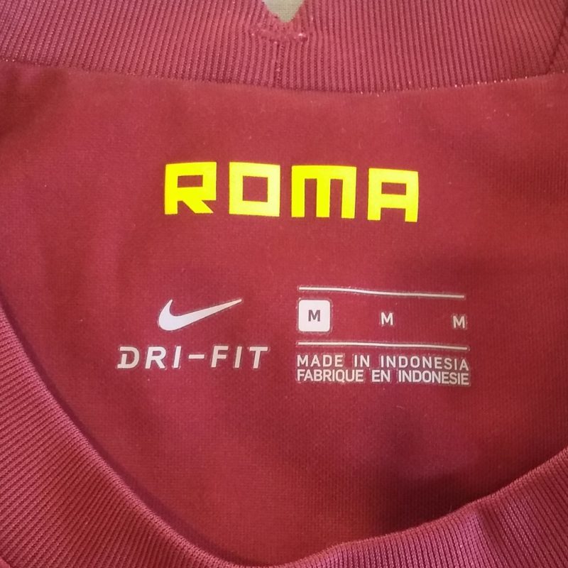 as roma home kit nike 2020 2021 red orange yellow