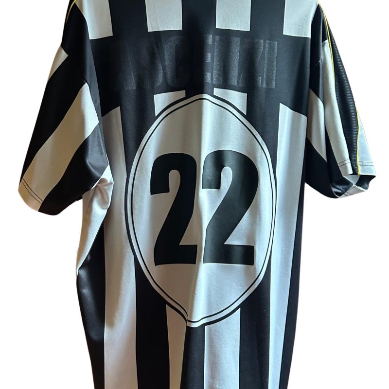 ascoli calcio uhlsport home jersey 2003 2005 black white