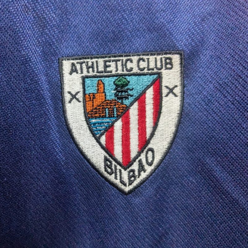 athletic club bilbao away kit adidas 1999 2000 navy blue red