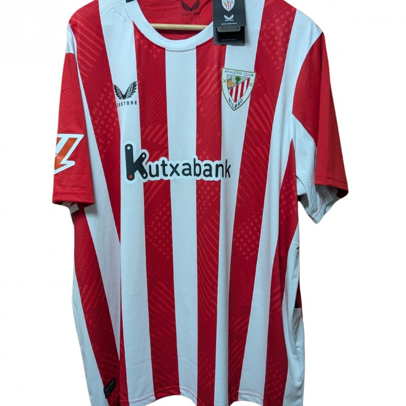 athletic club bilbao castore player version 2024 2025 red white