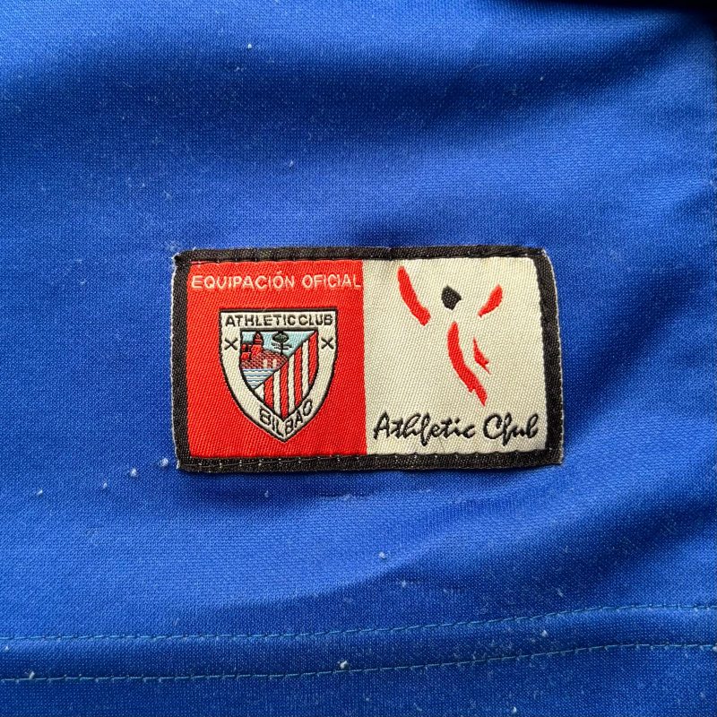 athletic club bilbao goalkeeper jersey 2003 2004 blue
