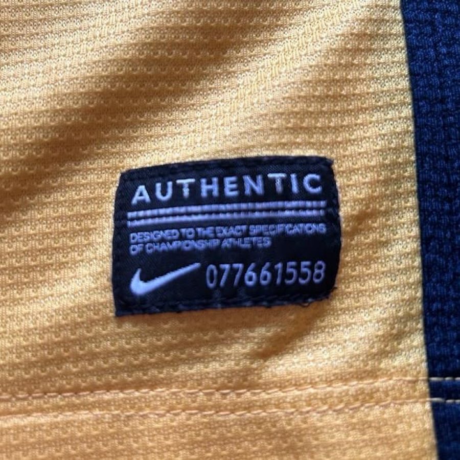 atletico madrid away 2013 2014 yellow blue nike jocktag