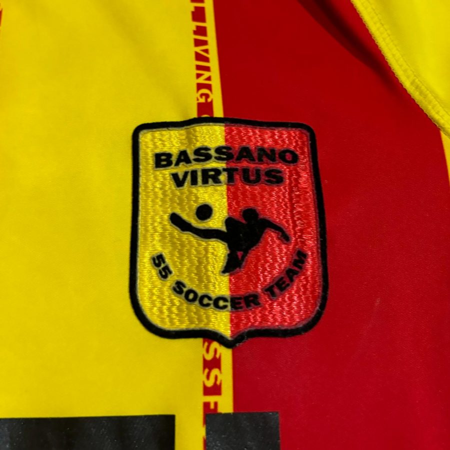 bassano virtus adidas home jersey 2010 2012 yellow red