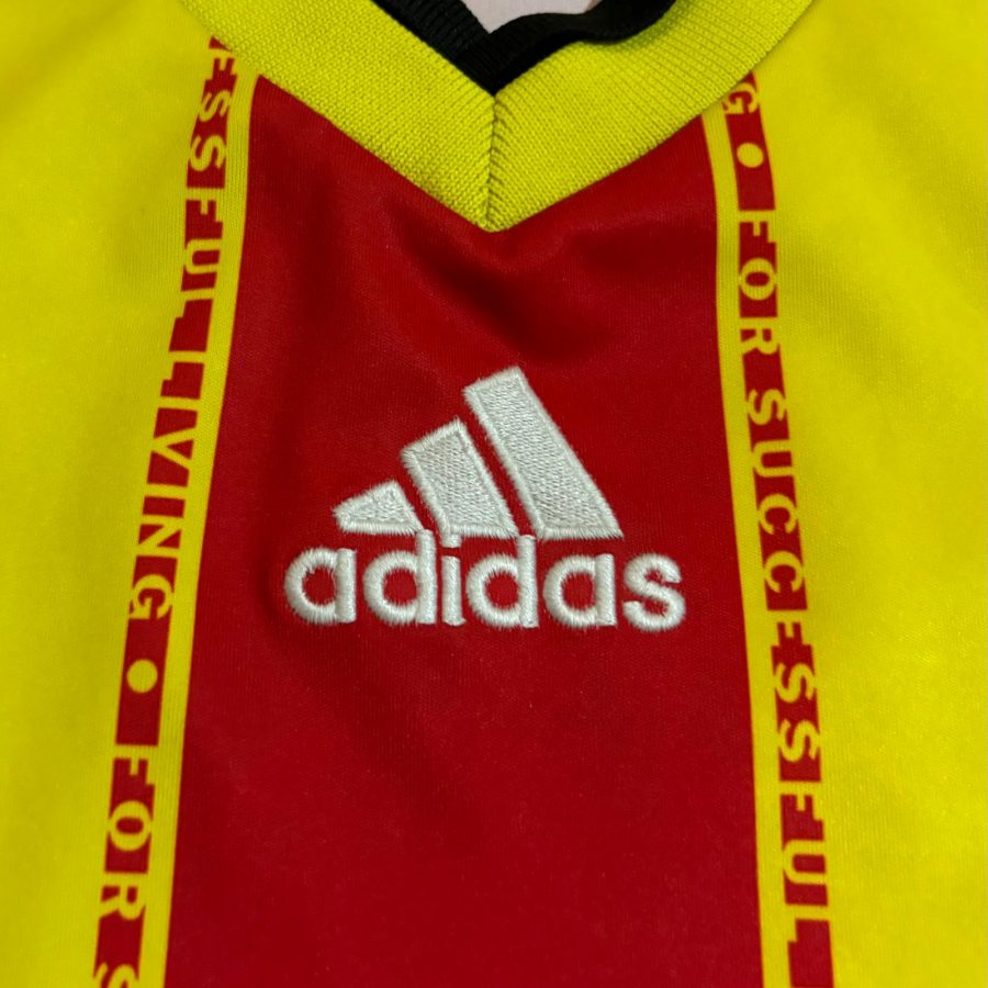 bassano virtus adidas home jersey 2010 2012 yellow red