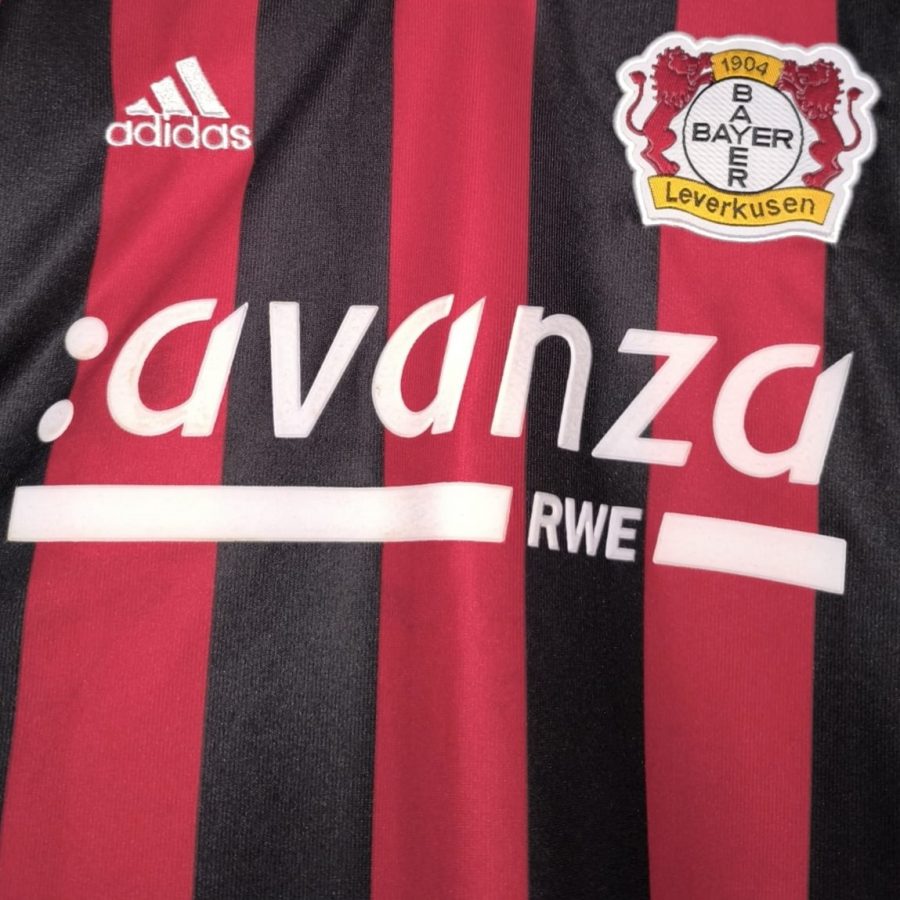bayer leverkusen home kit adidas 683492 2000 2001 red black