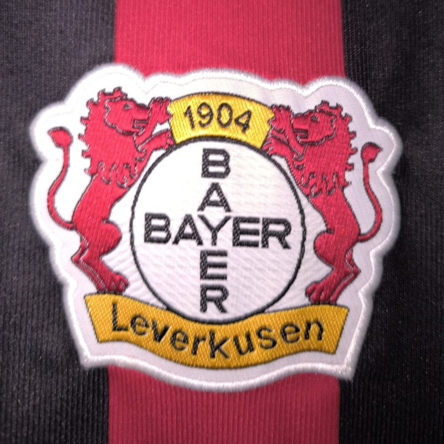 bayer leverkusen home kit adidas 683492 2000 2001 red black