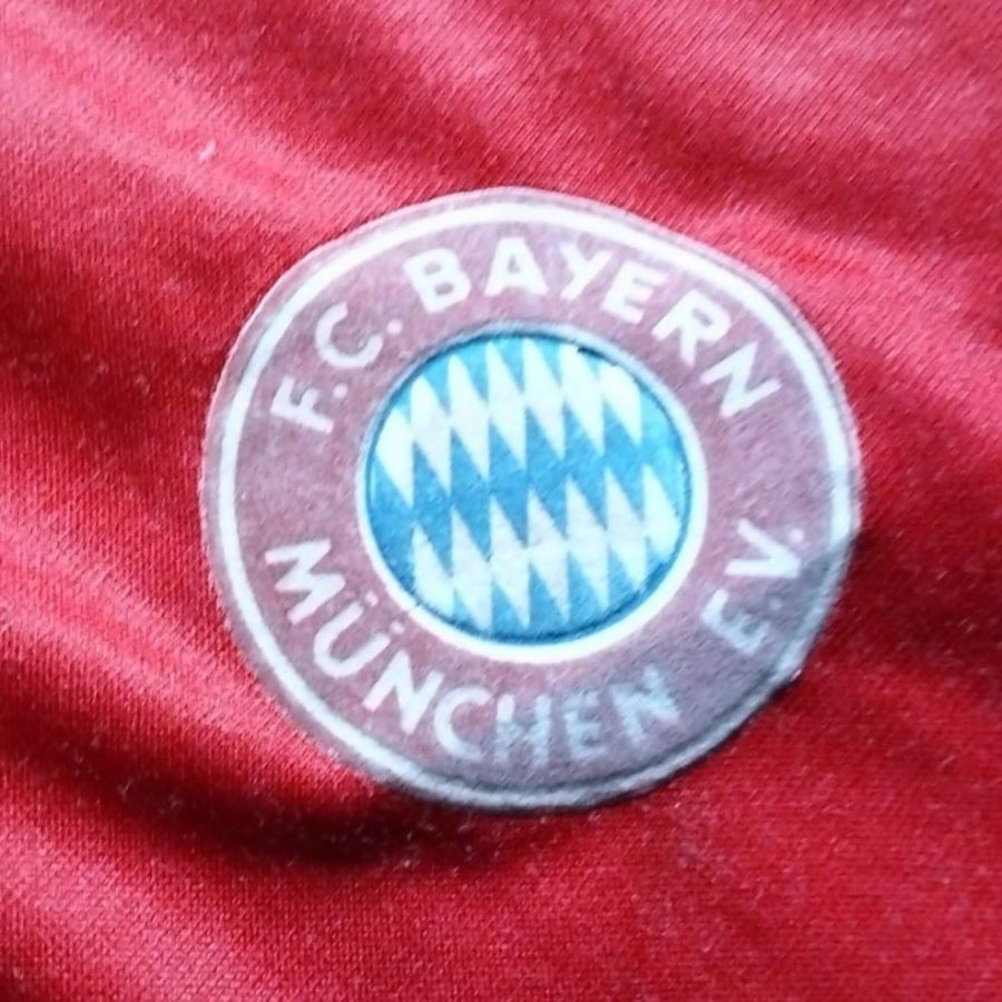 bayern munchen 1991 1993 adidas opel front red