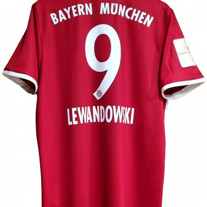 bayern munchen 2016 2017 home adidas red lewandowski