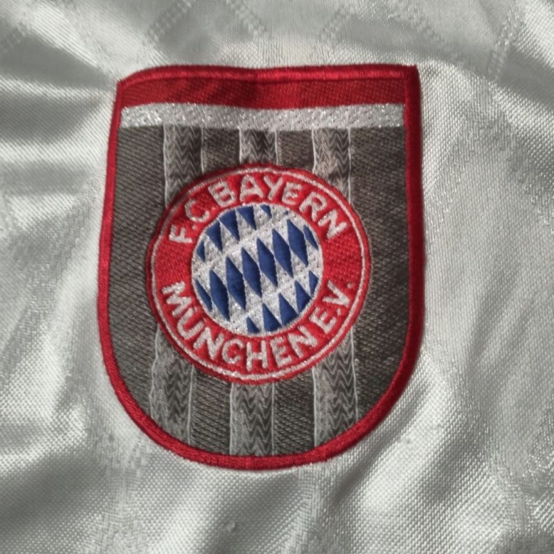 bayern munchen away 1996 1998 adidas opel white munich