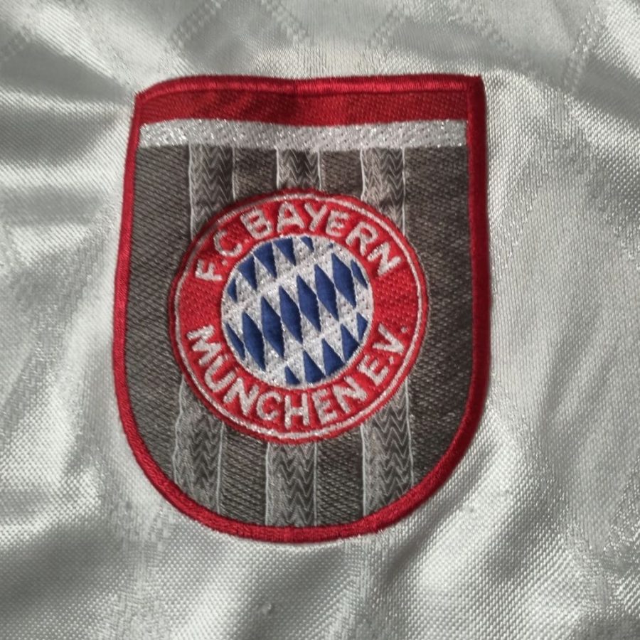 bayern munchen away 1996 1998 adidas opel white munich