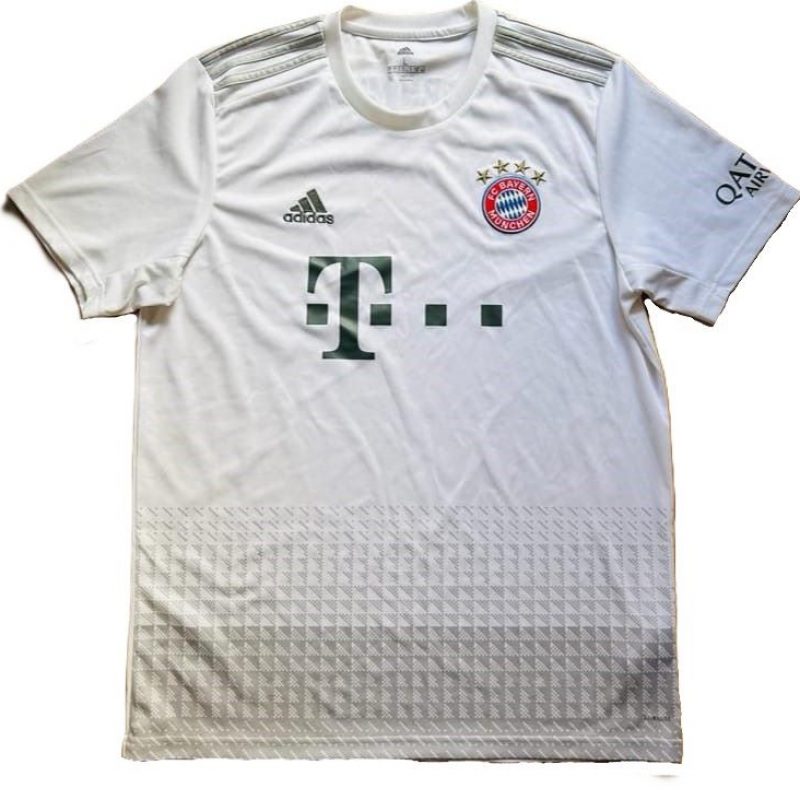bayern munchen away 2019 2020 adidas white telekom tmobile