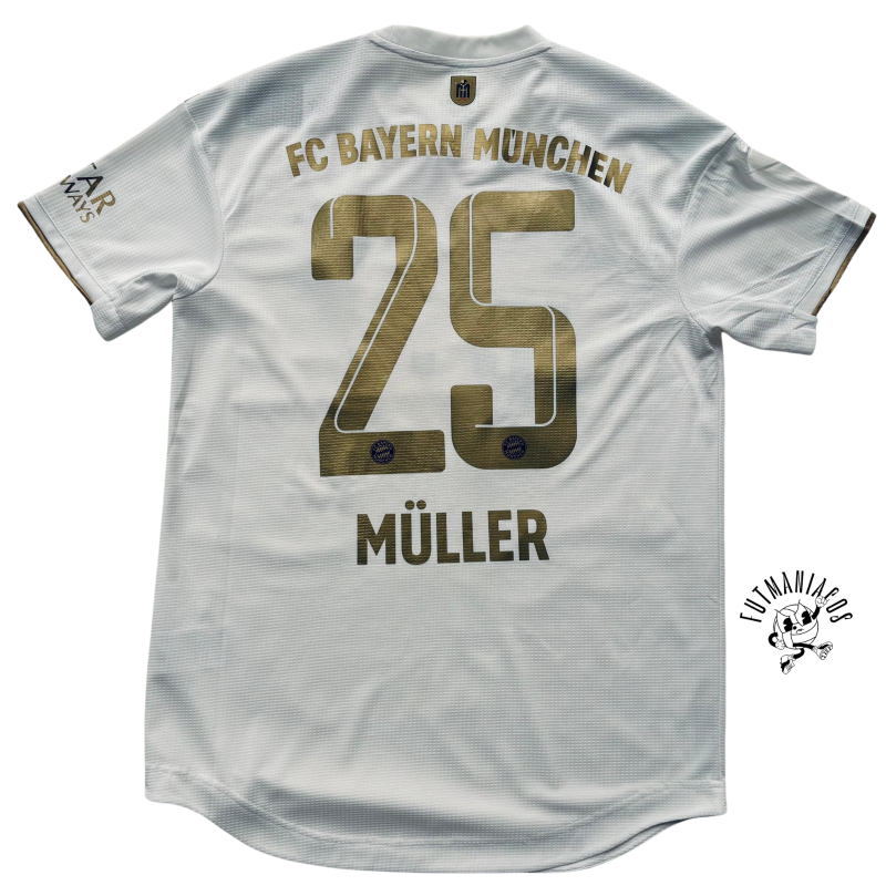 bayern munchen away visitante adidas HI3883 2022 2023 white