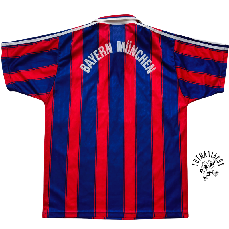 bayern munchen home jersey adidas 1995 1997 blue red