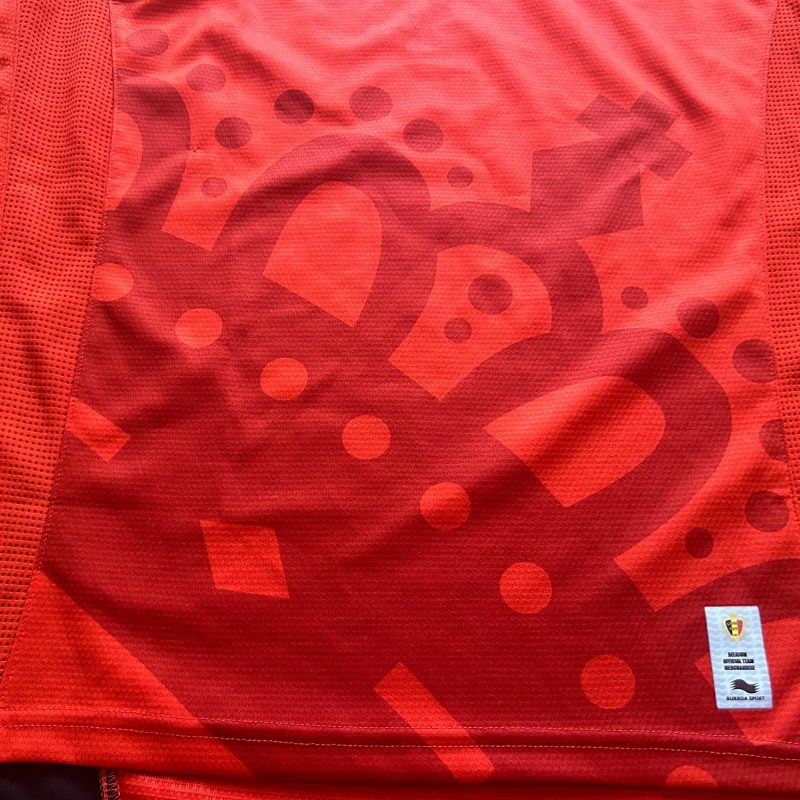 belgium home burrda sport 2014 2015 red crown