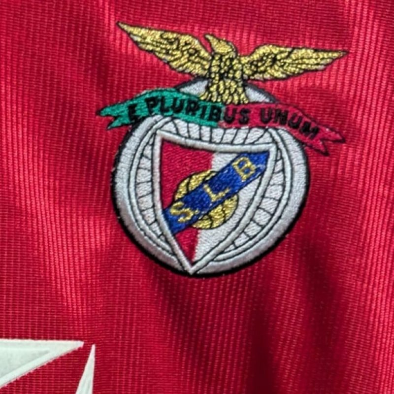 benfica adidas home jersey 1998 1999 red