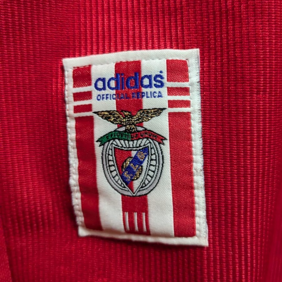 benfica adidas home jersey 1998 1999 red