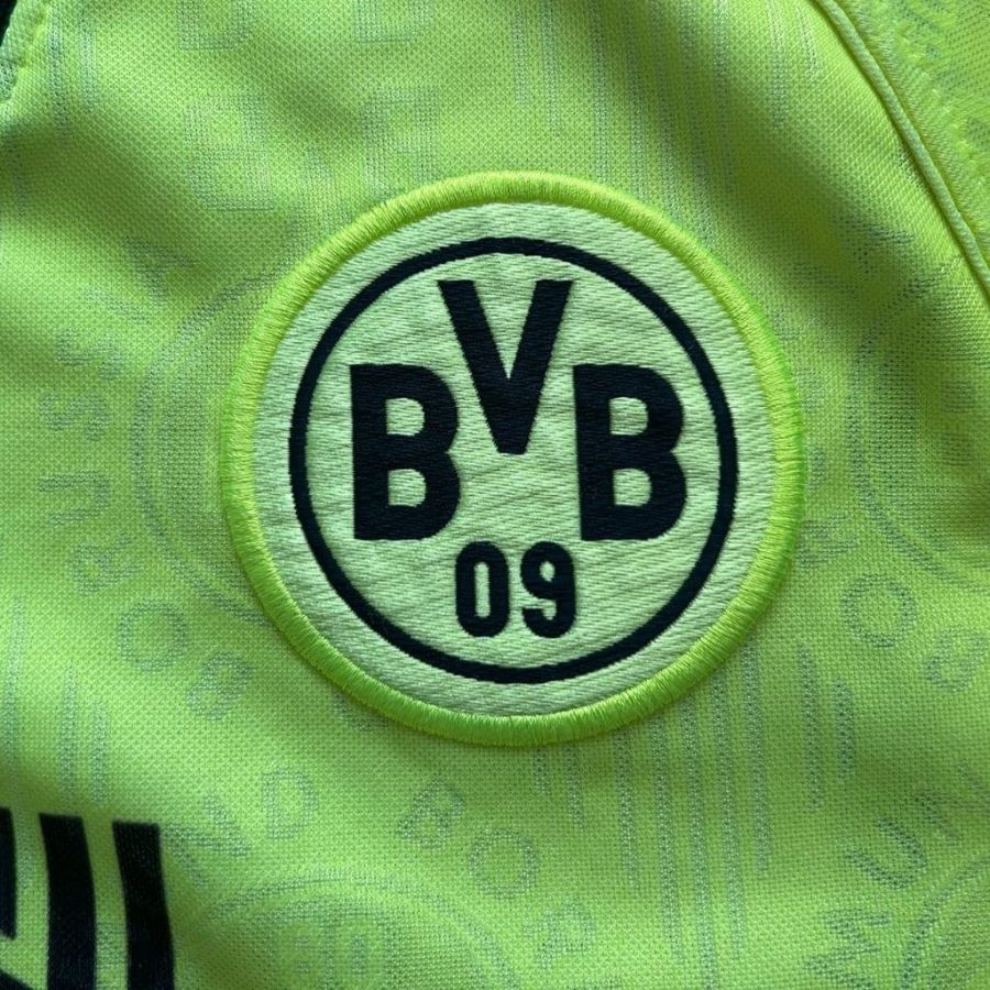 borussia dortmund home 1996 1997 nike bundesliga yellow