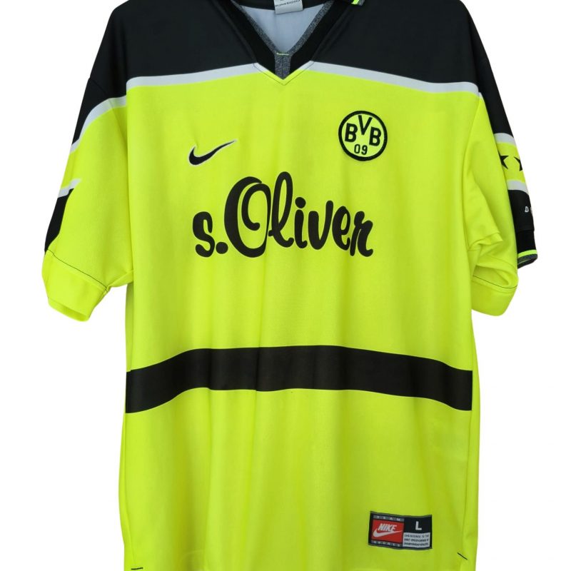borussia dortmund nike 1997 1998 yellow black
