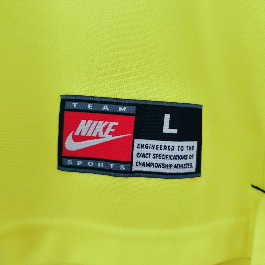 borussia dortmund nike 1997 1998 yellow black