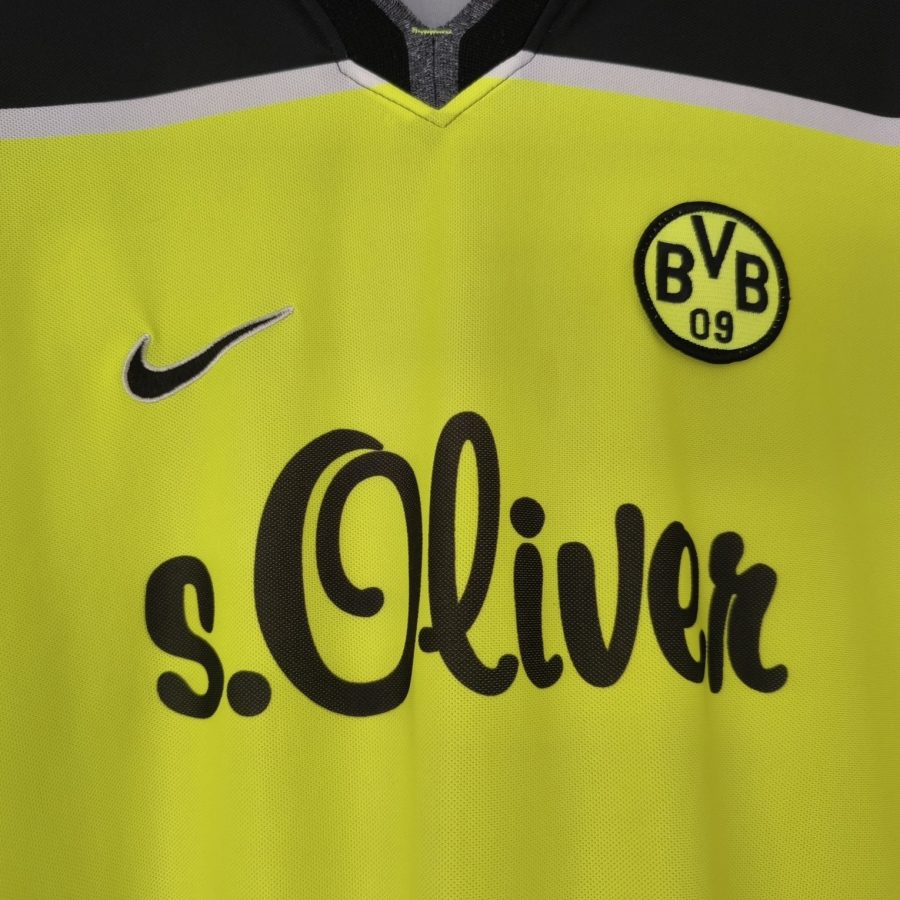 borussia dortmund nike 1997 1998 yellow black