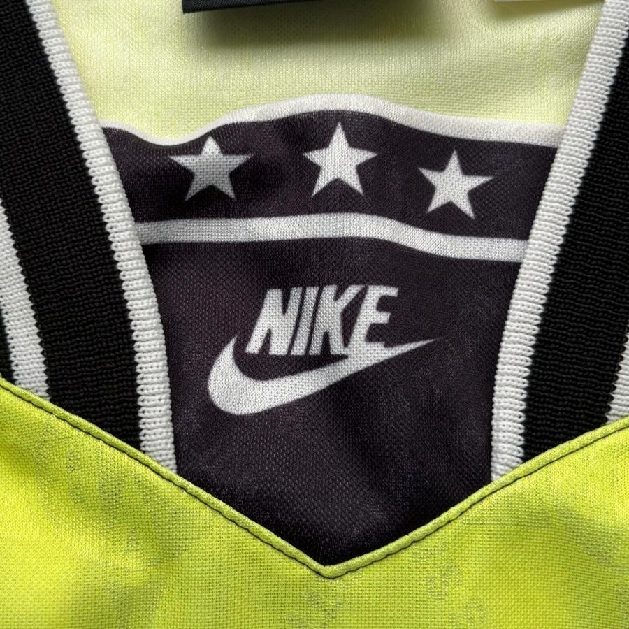 borussia dortmund nike local home 1994 1995 yellow