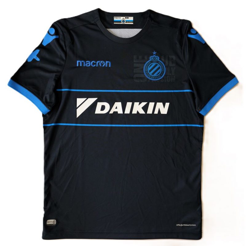 club brugge third 2018 2019 macron solid gray