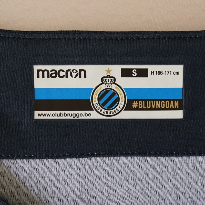 club brugge third 2018 2019 macron solid gray