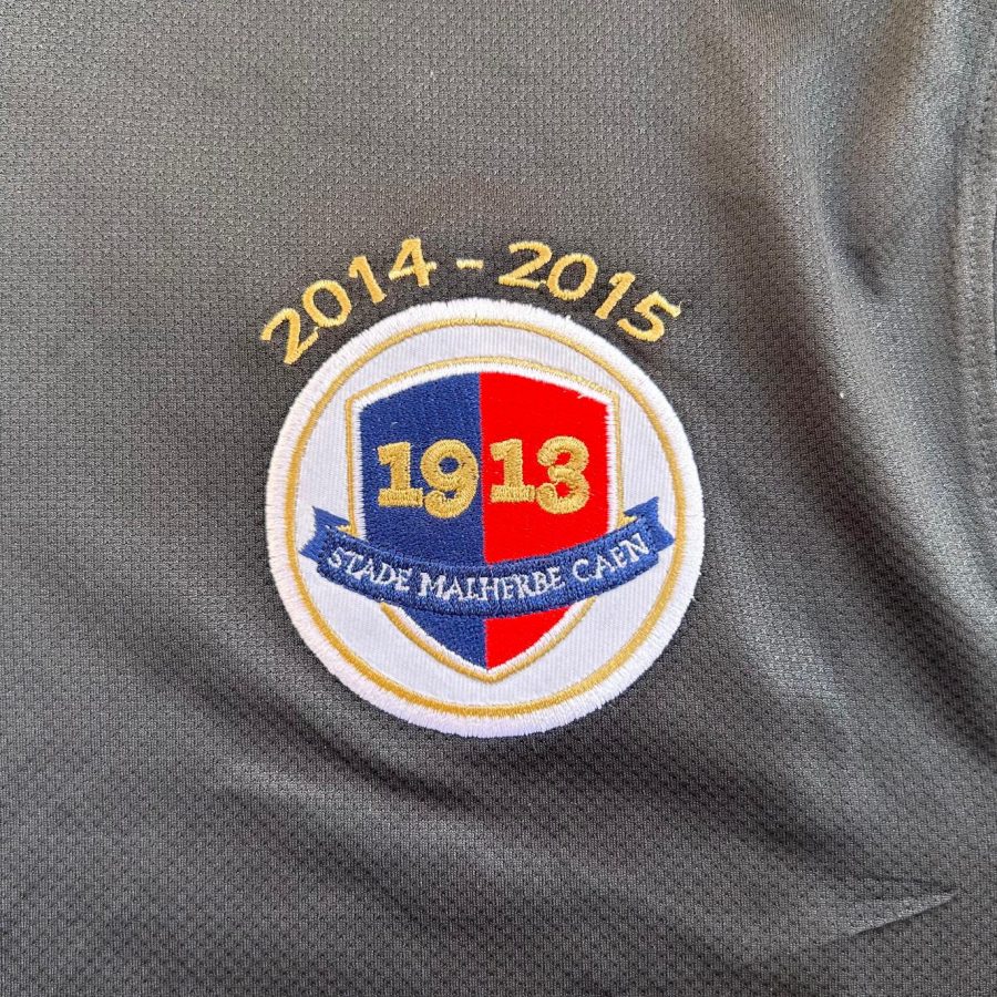 stade malherbe caen 2014 2015 away kit black crest