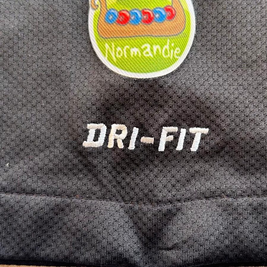 stade malherbe caen 2014 2015 away kit black dri-fit