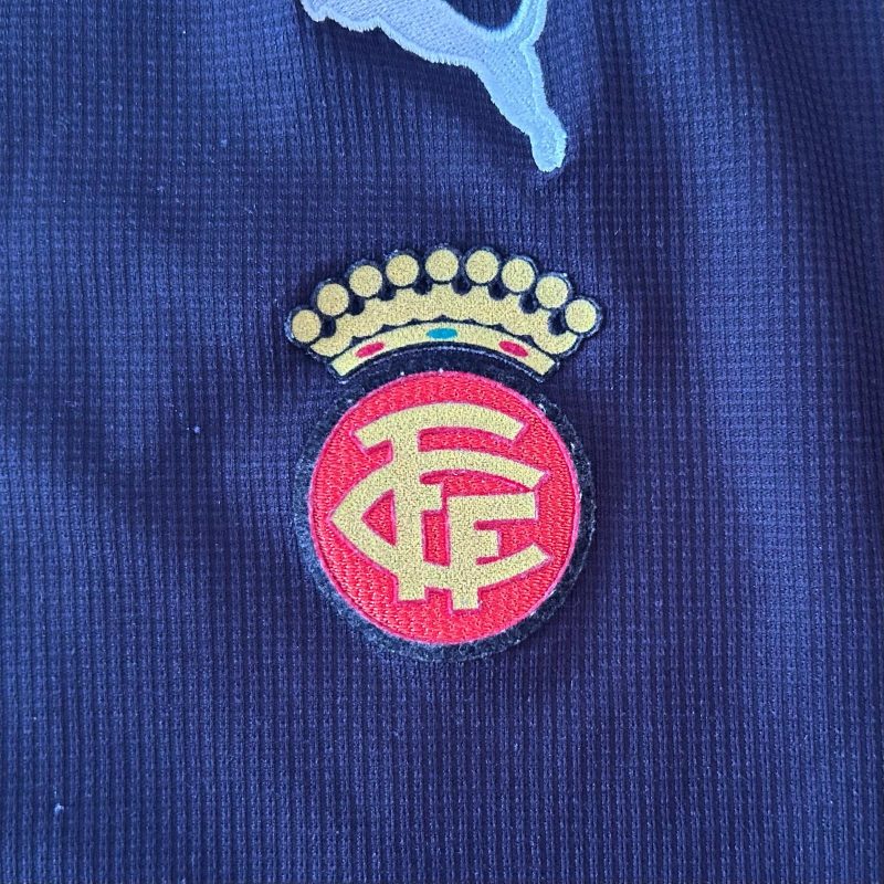 catalonia away jersey puma 1999 black white red senyera